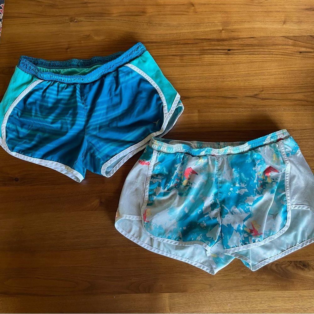 Old Navy running shorts (2) pairs - size small